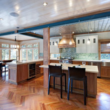 new open plan kitchen diner