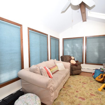 Oak Park Duette Archetella Top-Down Bottom-Up Honeycomb Shades