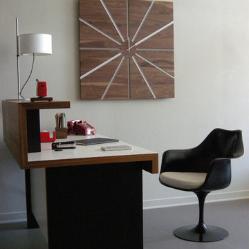 Reception Desk, Big Clock
