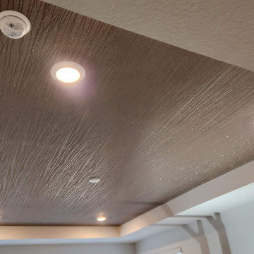 Ceiling wallpaper installation in Montclair, CO, 80220