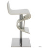 Portland Adjustable Stool, White