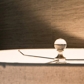 Contemporary Pasadena Condo Lamp Detail