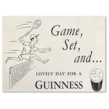 Guinness Brewery 'Lovely Day For A Guinness VI' Canvas Art, 18"x24"