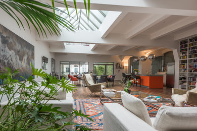 Living room - contemporary living room idea in Other