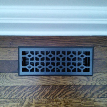 Bronze Floor Register Detail