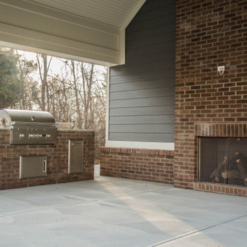 Poolside Pavilion & Carriage House with Golf Simulator