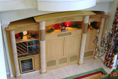 Wall Unit inside tight space
