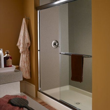 Corian® Aurora shower.