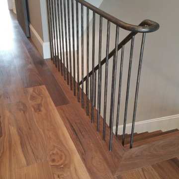 Hammered Handrail