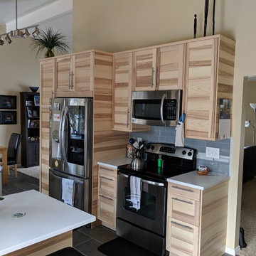 Natural Cabinet Kitchen Remodel - Salt Lake City