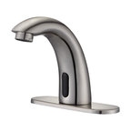 Aquaterior Touchless Faucet Automatic Sensor Cold Hot Water Hands Free Bathroom