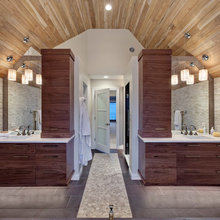 Master bath vanity