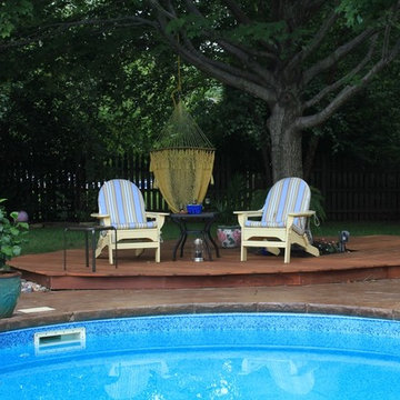 Ground Level Pool Deck
