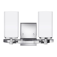 Sea Gull Lighting 2-Light Wall/Bath, Chrome