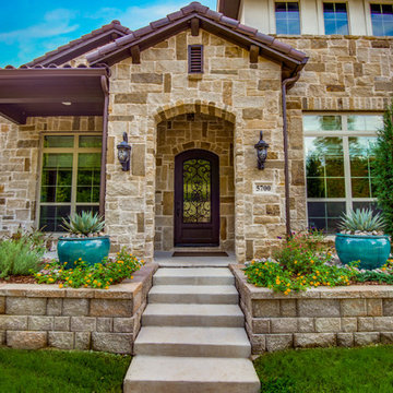 Mckinney Texas Front Yard Landscape