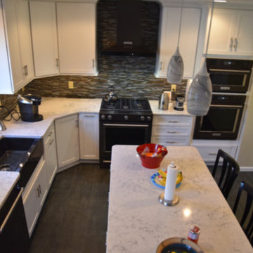 70's Mod Kitchen Receives Modern Remodel