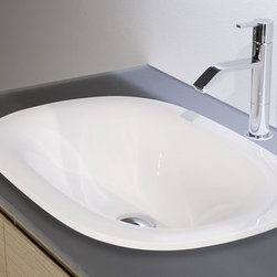TRIOVALE and TRIOTONDO Sinks by Antonio Lupi Italy - Bathroom Sinks