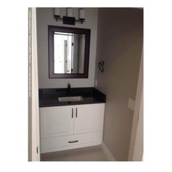 A Sierra Custom Home - Bathroom Vanity Lighting