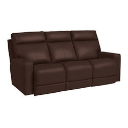 Jax La-Z-Time Full Reclining Sofa by La-Z-Boy shown in Chocolate - Products