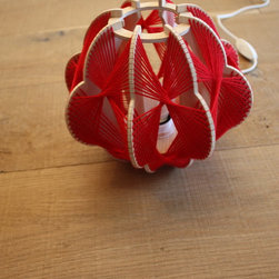 lampe wood and wool / LAMA - Novelty Lighting