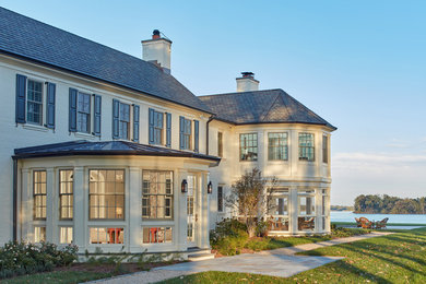Traditional exterior home idea in Baltimore