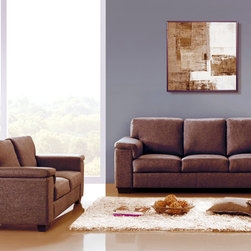 Jogger Modern Sofa and Loveseat - Living Room Furniture Sets