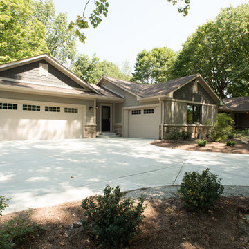 Fishers,IN Kitchen expansion and Exterior Transformation