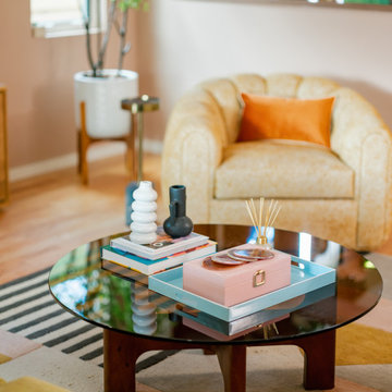 Vibrant Mid Century Modern Home