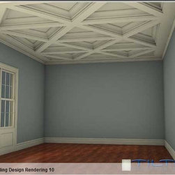 Tilton Coffered Ceiliing System provided by Canadian Specialty Ceilings Inc. - Products