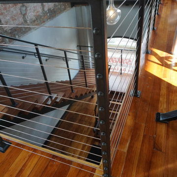 Shape Fitness Cable Wire Railing Job, Worthington, Ohio