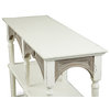 Touraine Wood Traditional French Accent Console Drapier