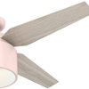 Hunter 52" Cranbrook Blush Pink Low Profile Ceiling Fan With Light Kit