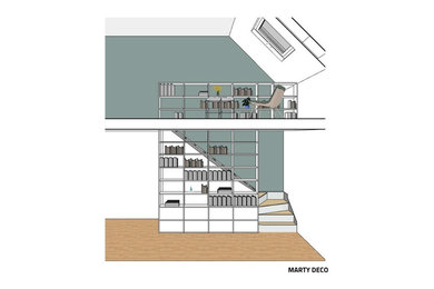 Bibliothèque sur mesure