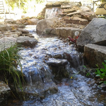Pondless Waterfalls - Several Different projects that I have Designed & Built.