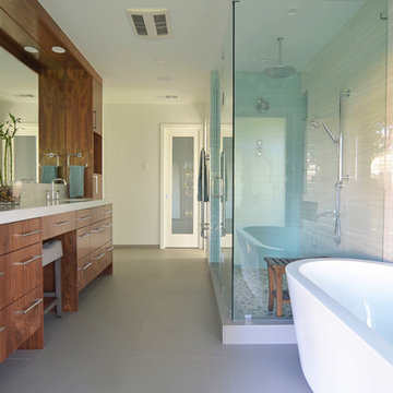 My Houzz: A Midcentury Remodel and New Master Bath in Dallas