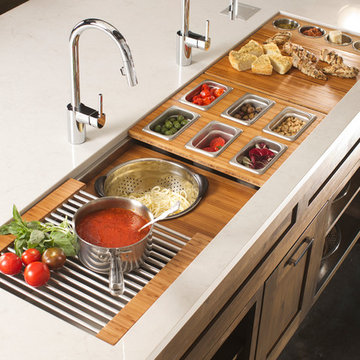 Kitchen Sinks and Faucets