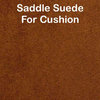 60" Wide Upholstered Storage Bench Upholstered Faux Suede, Saddel