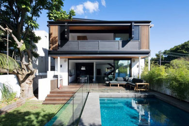 This is an example of a contemporary home in Sydney.