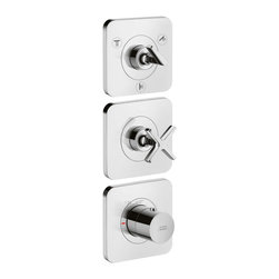 Axor Citterio E Thermostatic 3-Function Trim Module - Tub And Shower Parts
