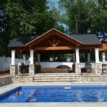 Outdoor Living - Heavy Timber Pool Pavilion