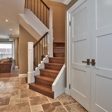 iron staircase