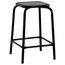 18.12 Black Beech Bar Stool, Medium