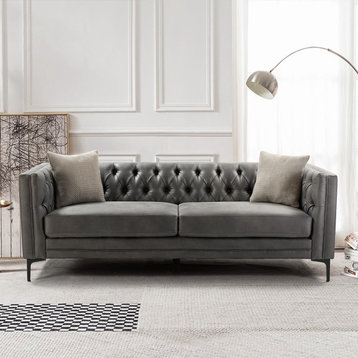 84" 3-seater sofa, Gray