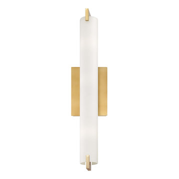 LED Wall Sconce by Minka George Kovacs P5044-248-L in Gold Finish