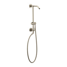 50 Most Por Showerhead Parts For 2018 Houzz Moen Matte Black Shower Only Brushed Nickel Showerhead Parts