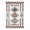 Safavieh Moroccan Tassel Mrt105A Moroccan Rug, Ivory/Orange, 8'x10'