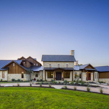 New Take on Texas Farmhouse by John Siemering Homes Austin TX