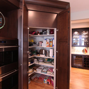 Concealed Walk In Pantry