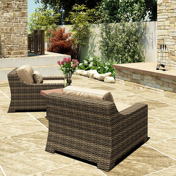 3 Piece Bayside Chat Set by Forever Patio