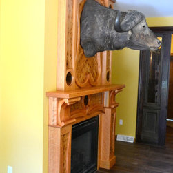 Art Nouveau Fireplace Suround - Indoor Fireplaces
